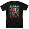 Image for Justice League of America Justice League Panels T-Shirt