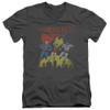 Image for Justice League of America V Neck T-Shirt - World's Best