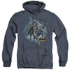 Image for Justice League of America Heather Hoodie - Batman Collage