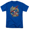 Image for Justice League of America Superman Collage T-Shirt