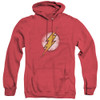 Image for Justice League of America Heather Hoodie - Destroyed Flash Logo