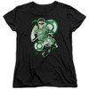 Image for Justice League of America GL in Action Woman's T-Shirt