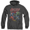 Image for Justice League of America Heather Hoodie - Pixel League