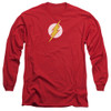 Image for Justice League of America Long Sleeve Shirt - Rough Flash