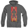 Image for Justice League of America Heather Hoodie - Flash Block