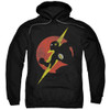 Image for Justice League of America Hoodie - Flash Symbol Knockout