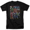 Image for Justice League of America New JLA Panels T-Shirt