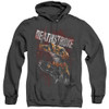Image for Justice League of America Heather Hoodie - Blood Splattered