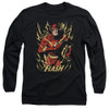 Image for Justice League of America Long Sleeve Shirt - Flash Flare