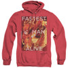 Image for Justice League of America Heather Hoodie - Fastest Man Alive