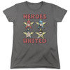 Image for Justice League of America United Stars Woman's T-Shirt