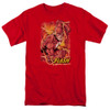 Image for Justice League of America Flash Lightning T-Shirt