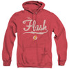Image for Justice League of America Heather Hoodie - Old School Flash