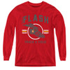 Image for Justice League of America Track and Field Youth Long Sleeve T-Shirt