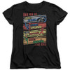 Image for Justice League of America A True Hero Woman's T-Shirt