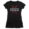 Image for DC Infinite Crisis Logo Girls Shirt