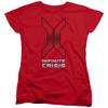 Image for DC Infinite Crisis Title Woman's T-Shirt