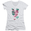 Image for I Love Lucy Girls V Neck T-Shirt - Never a Dull Moment