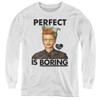 Image for I Love Lucy Youth Long Sleeve T-Shirt - Perfect is Boring