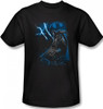 Image Closeup for Batman T-Shirt - Dark Lightning Strikes