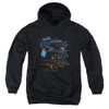 Image for Nerf Youth Hoodie - Deconstructed Nerf Gun