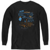 Image for Nerf Youth Long Sleeve T-Shirt - Deconstructed Nerf Gun