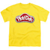 Image for Play Doh Youth T-Shirt - Logo in Doh