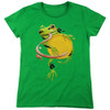 Image for Play Doh Woman's T-Shirt - Frog Hugging Play Doh Lid