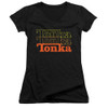 Image for Tonka Girls V Neck T-Shirt - Fuzzed Repeat