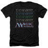 Image for Magic the Gathering Heather T-Shirt - Retro Logo Repeat