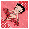 Image for Betty Boop Face Bandana -Paisley & Polka Dots