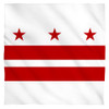 Image for Washington D.C. Flag Face Bandana -