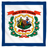 Image for West Virginia Flag Face Bandana -