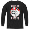 Image for Abbot & Costello Youth Long Sleeve T-Shirt - First