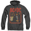 Image for AC/DC Heather Hoodie - Group Distressed