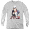 Image for U.S. Army Youth Long Sleeve T-Shirt - I Want You