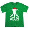 Image for Atari Youth T-Shirt - Pixel Santa Hat