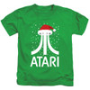 Image for Atari Kids T-Shirt - Pixel Santa Hat