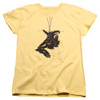 Image for Batman Woman's T-Shirt - Catwoman Rope Banana and Coffee