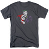 Image for Batman T-Shirt - Joker & Harley On Charcoal