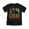 CSI Miami Kids T-Shirt - The Cast in Black
