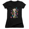Image for Betty Boop Girls V Neck T-Shirt - Tripple Xo