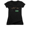 CSI Miami Girls V Neck T-Shirt - Shadow Cast