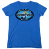 Image for Survivor Woman's T-Shirt - Blue Burst