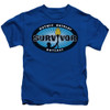 Image for Survivor Kids T-Shirt - Blue Burst