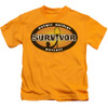 Image for Survivor Kids T-Shirt - Gold Burst