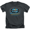 Image for Survivor Kids T-Shirt - Off My Island On Charcoal