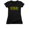 CSI Miami Girls V Neck T-Shirt - Logo