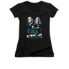 CSI Miami Girls V Neck T-Shirt - Investigate This