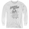 Image for Mighty Mouse Youth Long Sleeve T-Shirt - Bursting Out